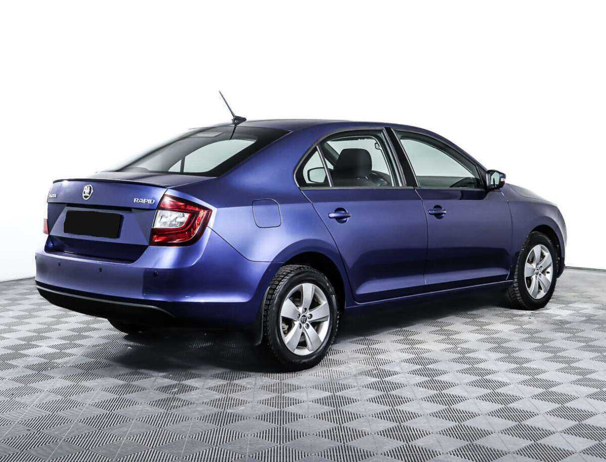 Шкода Рапид б/у, 2017, Роботизированная. Фото: #4