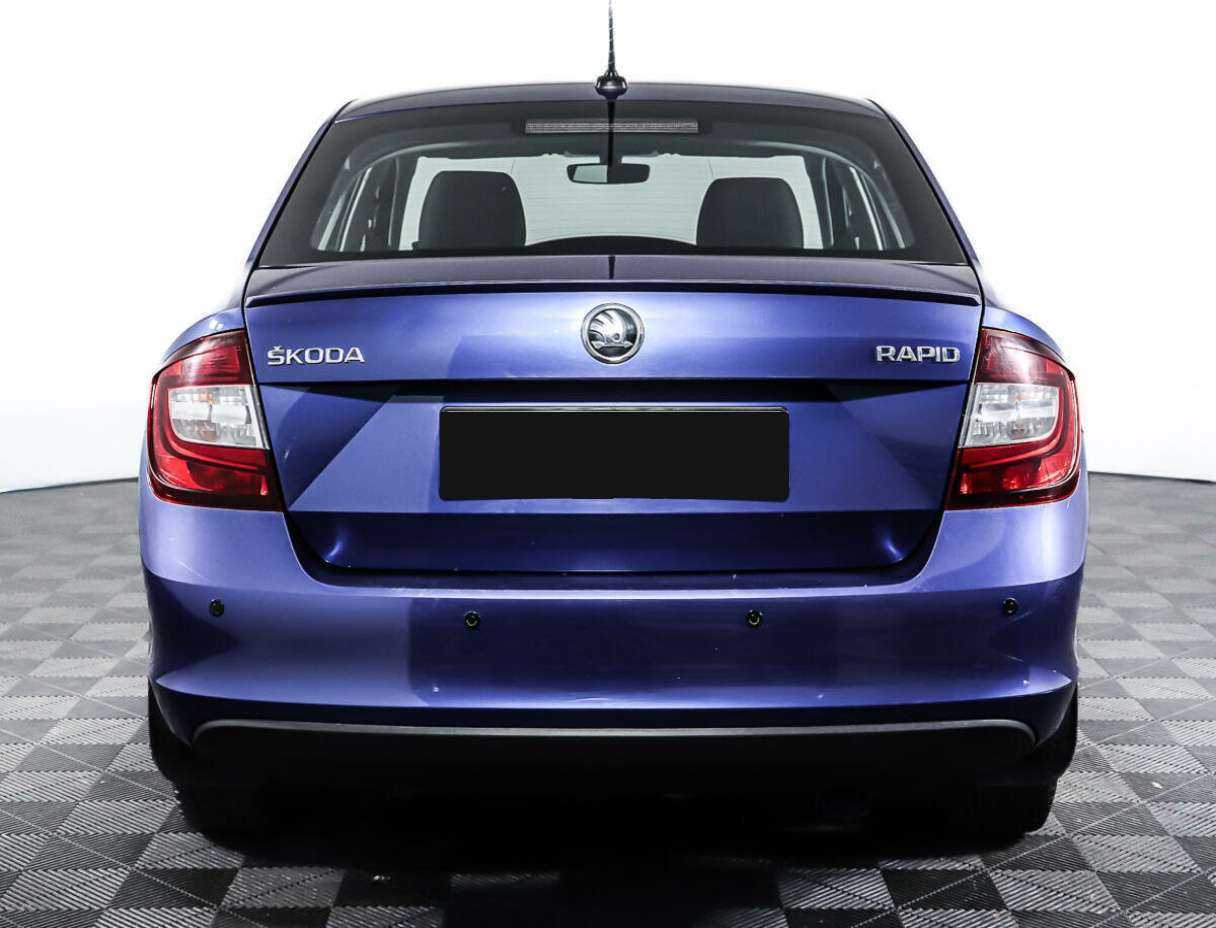 Шкода Рапид б/у, 2017, Роботизированная. Фото: #5