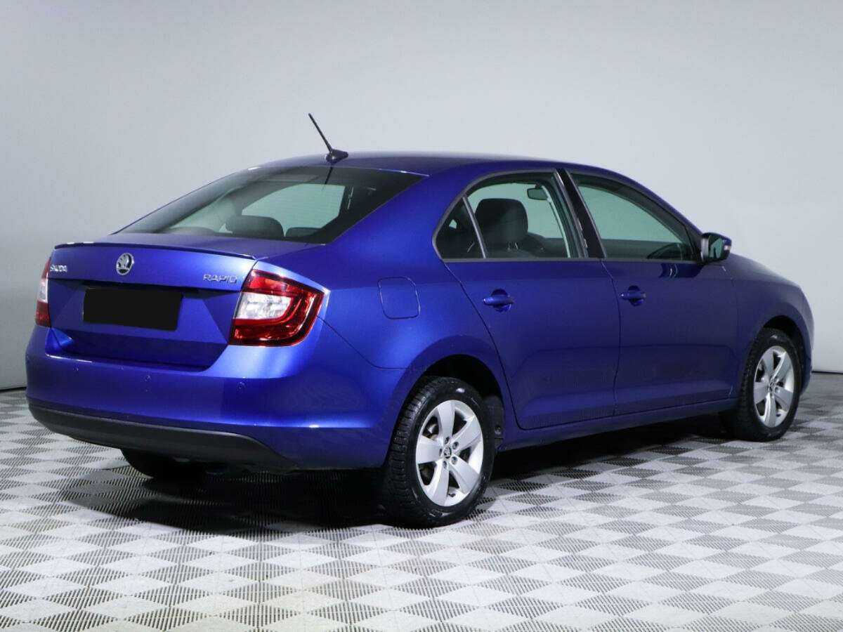 Шкода Рапид б/у, 2017, Роботизированная. Фото: #3