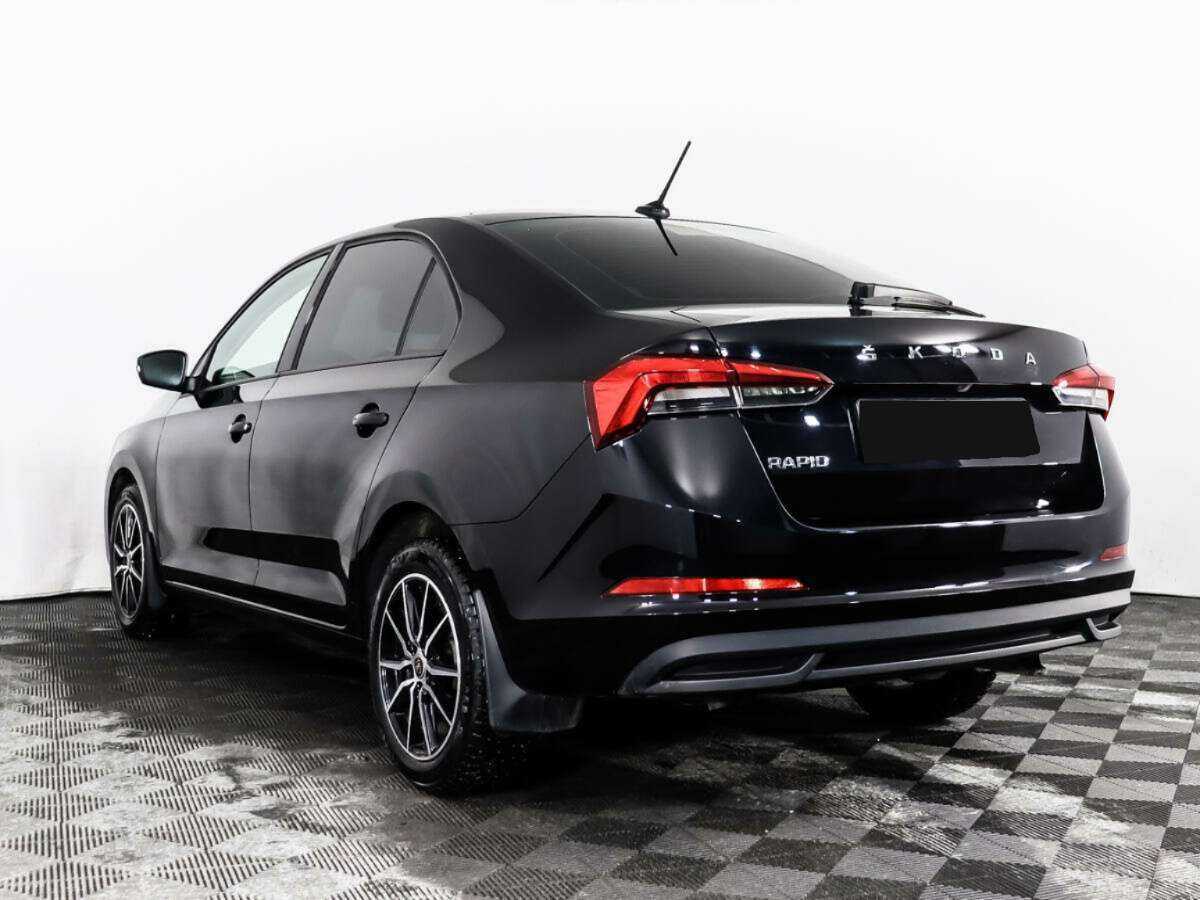 Шкода Рапид б/у, 2021, Роботизированная. Фото: #4