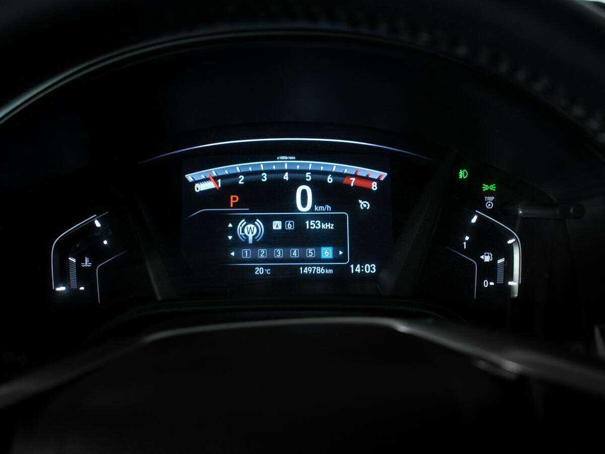 Хонда ЦР-В б/у, 2017, Вариатор. Фото: #10