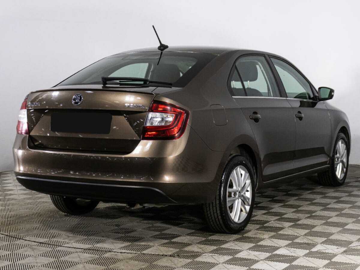 Шкода Рапид б/у, 2018, Роботизированная. Фото: #4