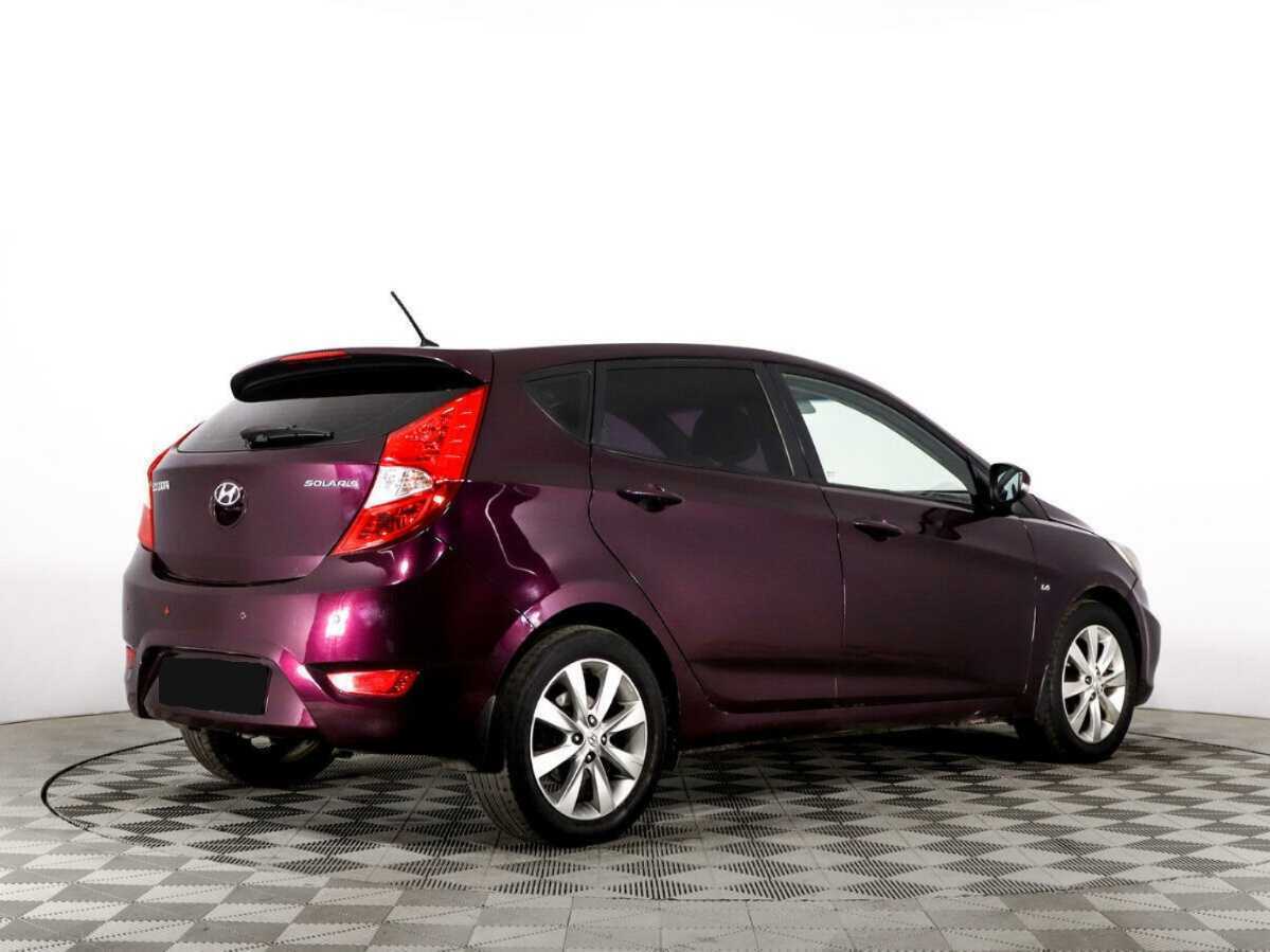Хендай Солярис б/у, 2013, Механическая. Фото: #4