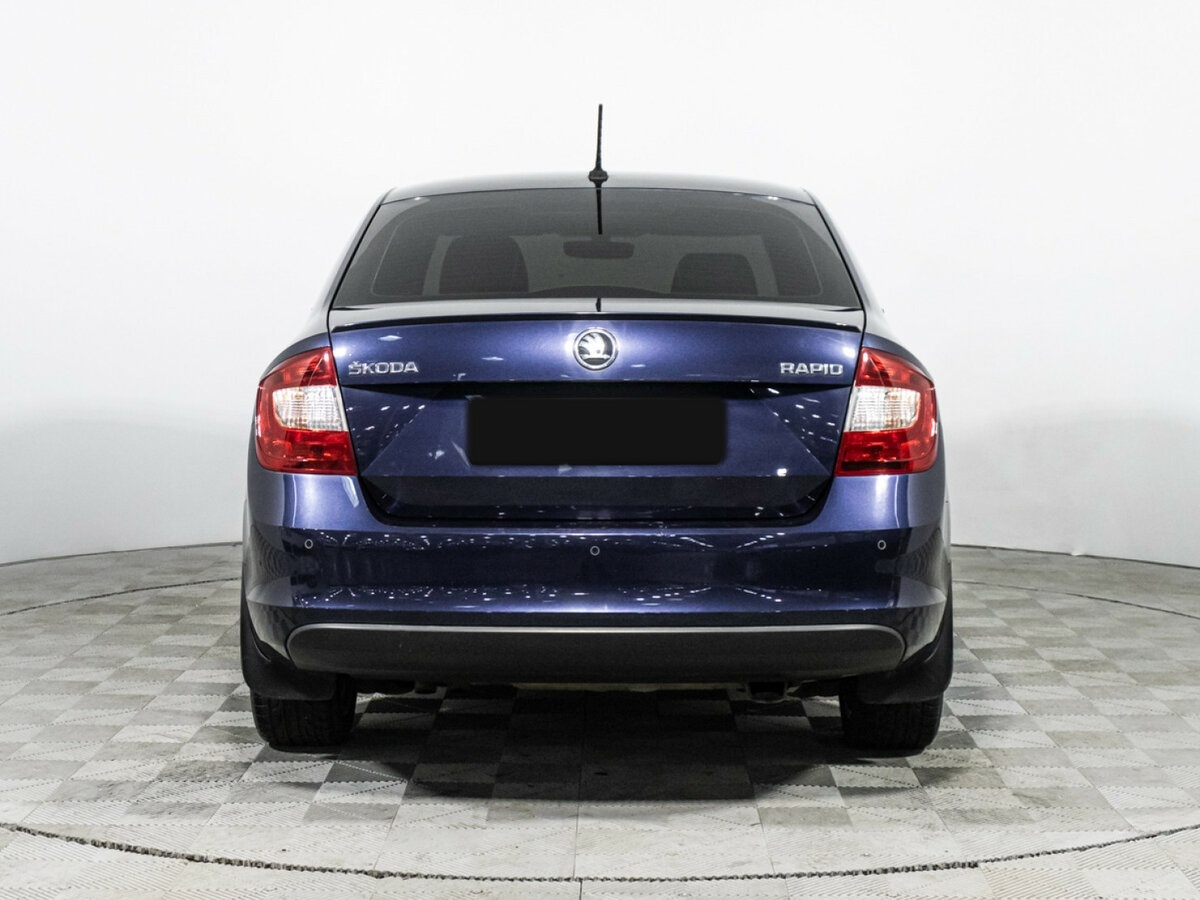 Шкода Рапид б/у, 2016, Роботизированная. Фото: #5