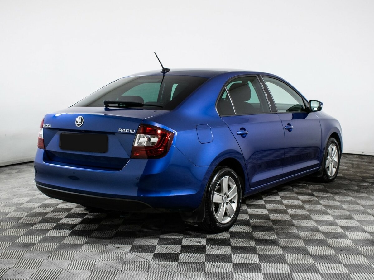 Шкода Рапид б/у, 2019, Роботизированная. Фото: #3